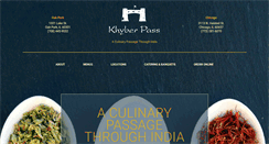 Desktop Screenshot of khyberpassrestaurant.com